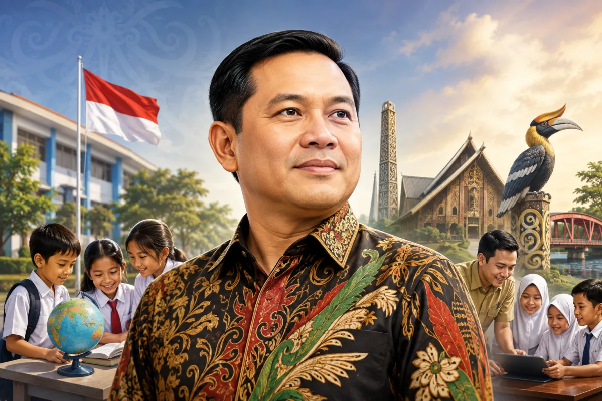 Reza Prabowo Kadisdik Kalteng